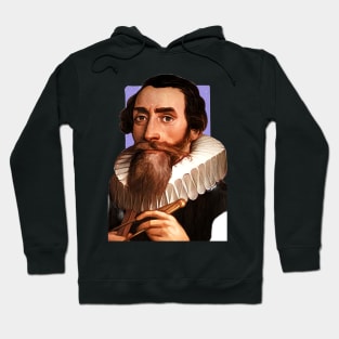 German astronomer Johannes Kepler illustration Hoodie